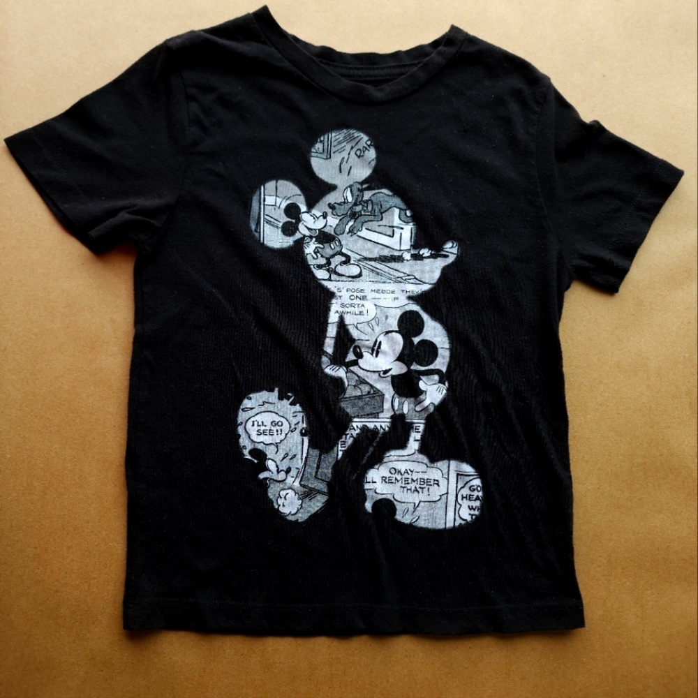 Vintage Disney Mickey Mouse , Tee shirt kids size 5